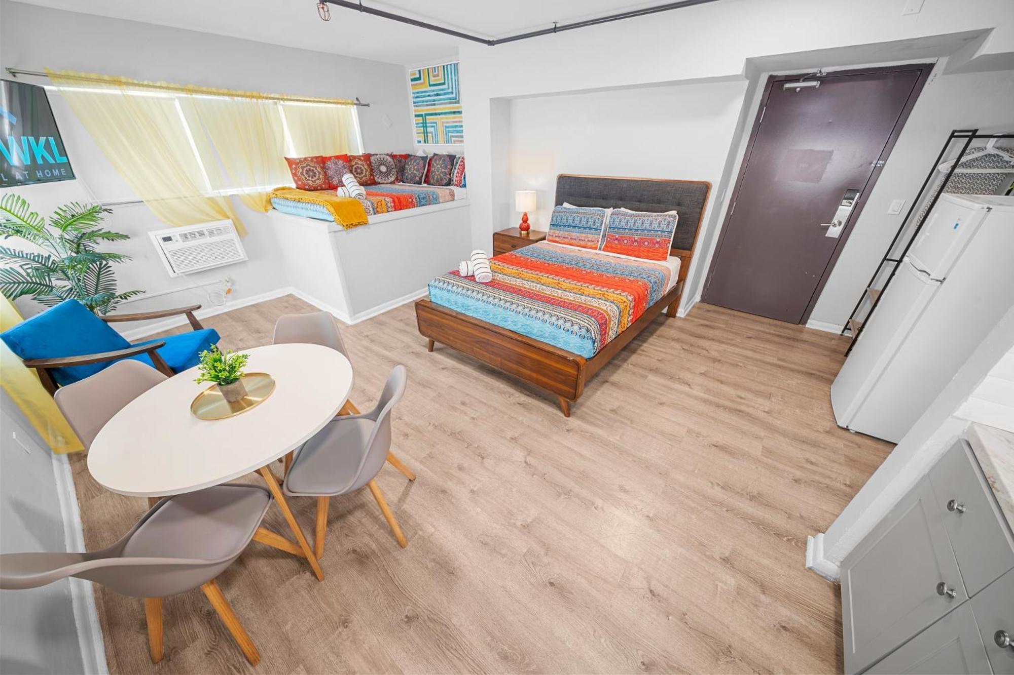 Superior Studio mit Queensize-Bett und Küche - barrierefrei
