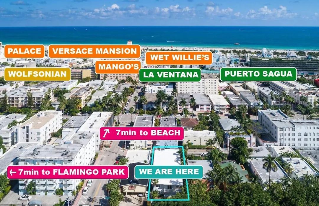 South Beach Steps To Ocean Drive With Free Parking-1