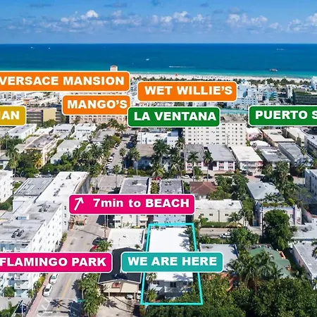 South Beach Steps To Ocean Drive With Free Parking-3