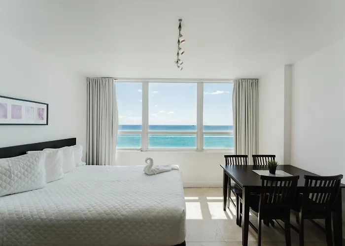 Beachfront Miami Beach Studio With Spectacular Ocean Views