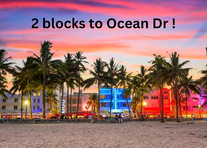 Best Location By The Beach ! Free Wifi - Tv - All Amenities