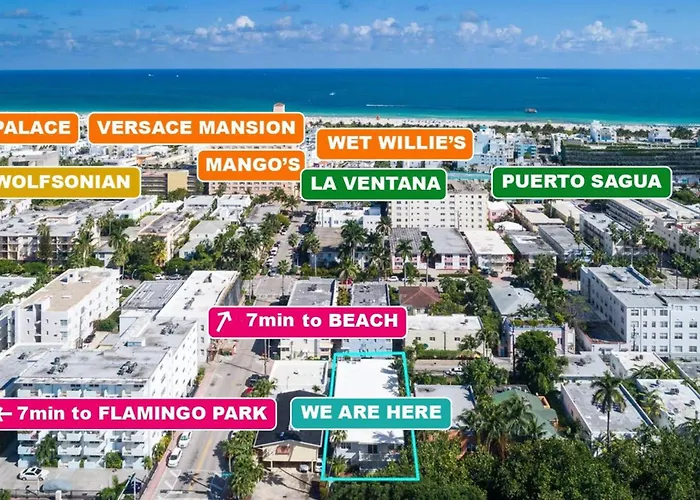 South Beach Steps To Ocean Drive With Free Parking