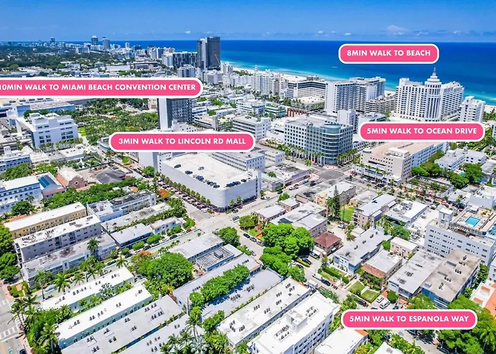 Townhouse In Heart Of South Beach Miami Steps To Sea